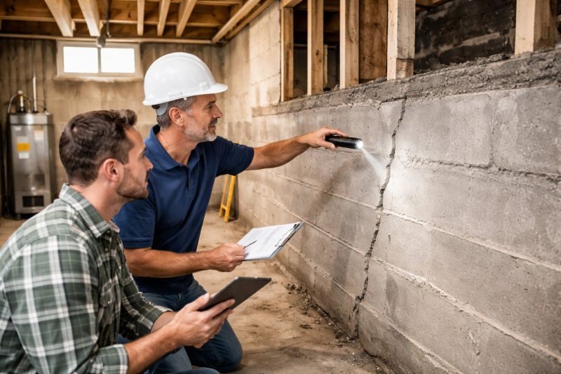 Basement Crack Repair in Waterbury, CT