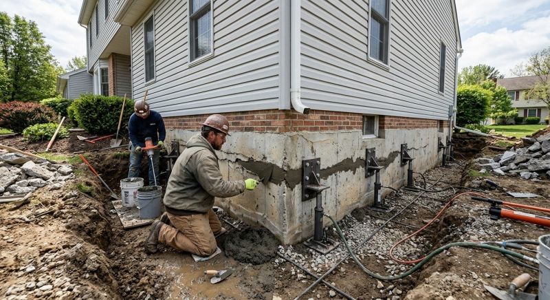Basement Foundation Repair in New Fairfield, CT