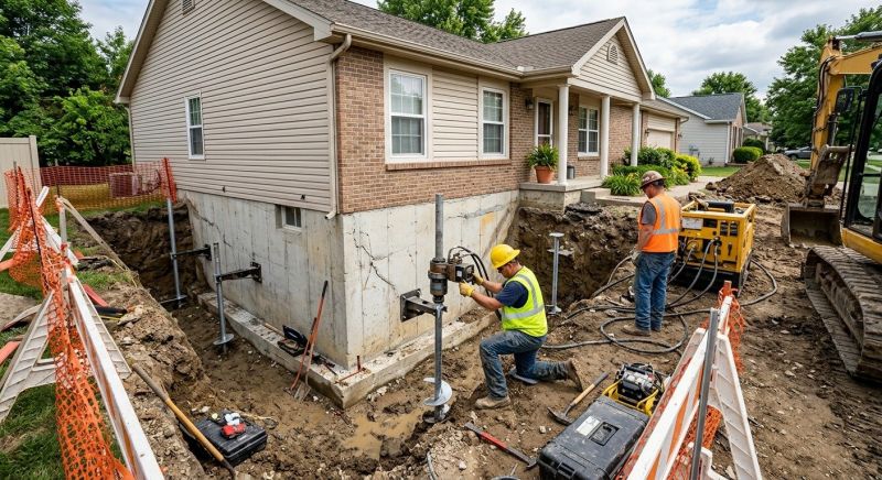 Building Foundation Repair in Avon, CT