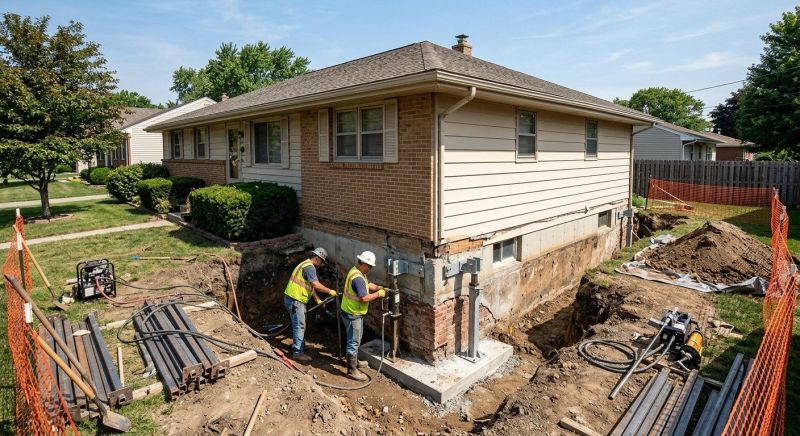 Building Foundation Repair in Cromwell, CT