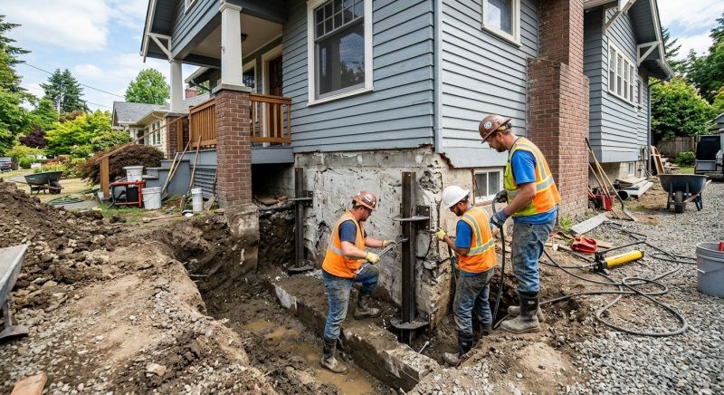 Building Foundation Repair in Harwinton, CT