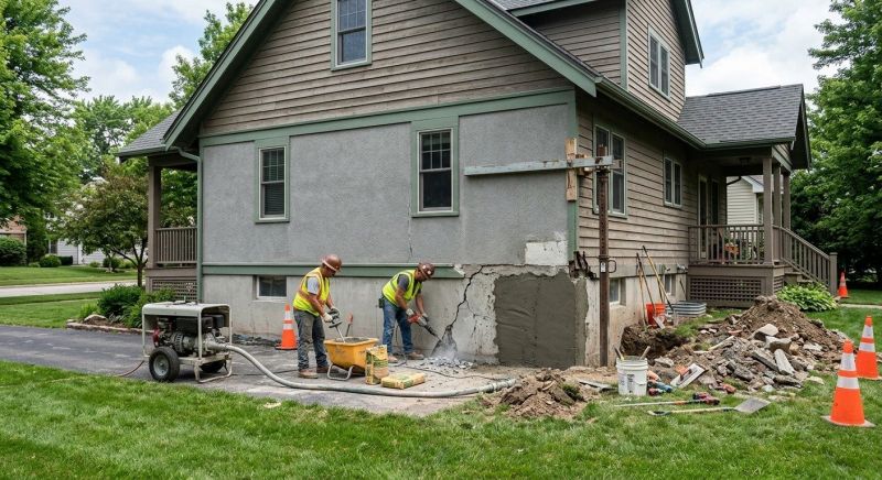 Building Foundation Repair in Naugatuck, CT
