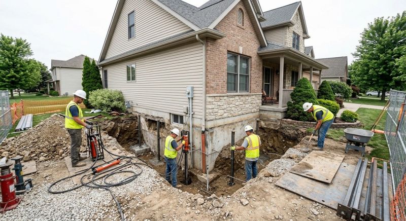 Building Foundation Repair in Newtown, CT