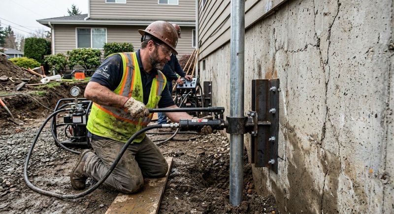 Concrete Foundation Leveling in Hamden, CT
