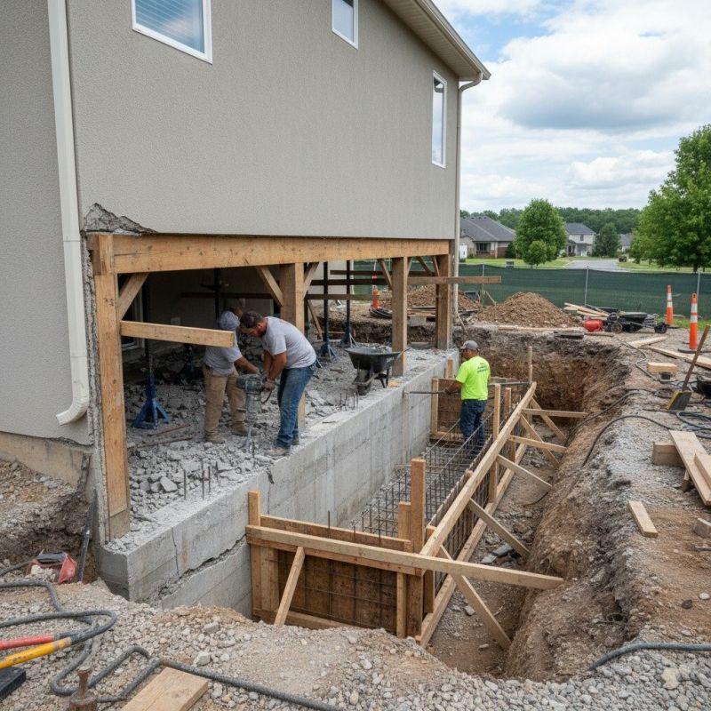 Concrete Foundation Repair in Berlin, CT