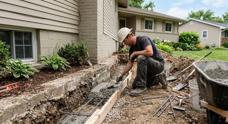 Concrete Foundation Repair in Litchfield, CT