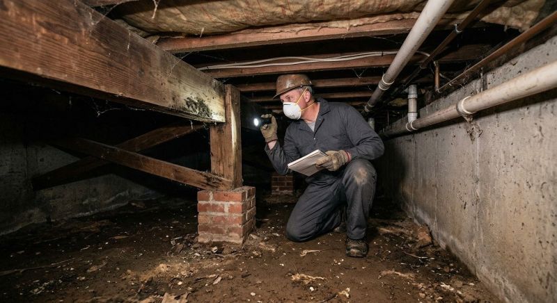 Crawl Space Leveling in Waterbury, CT