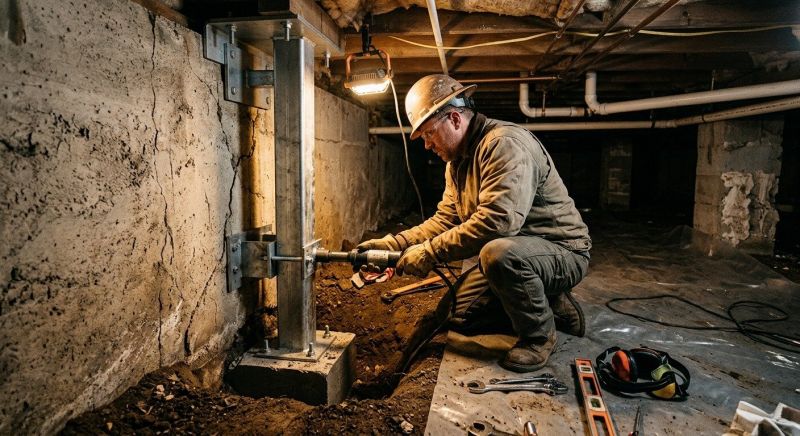 Crawlspace Foundation Repair in Berlin, CT