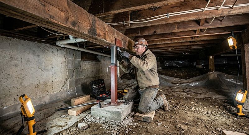Crawlspace Foundation Repair in New Haven, CT