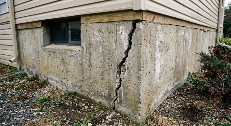 Foundation Crack Repair in Derby, CT
