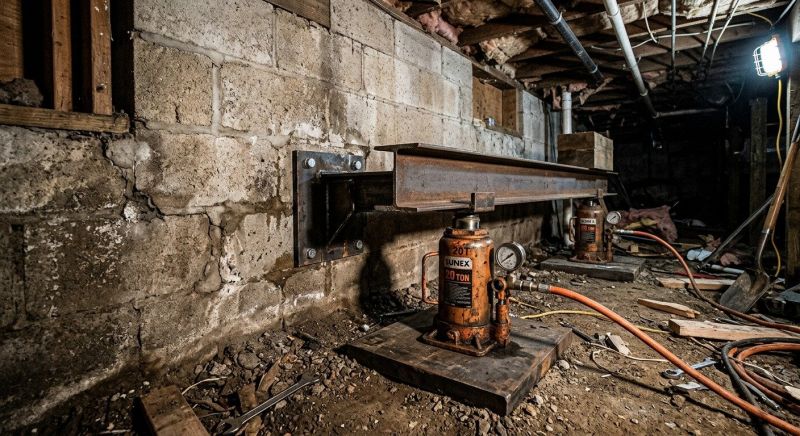 Foundation Jacking in Branford, CT
