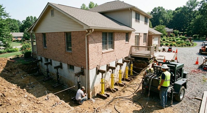 Foundation Jacking in Bridgewater, CT