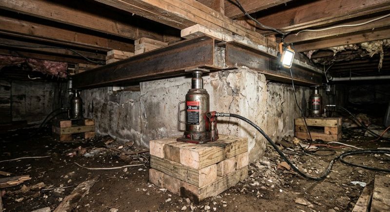 Foundation Jacking in Hartford, CT