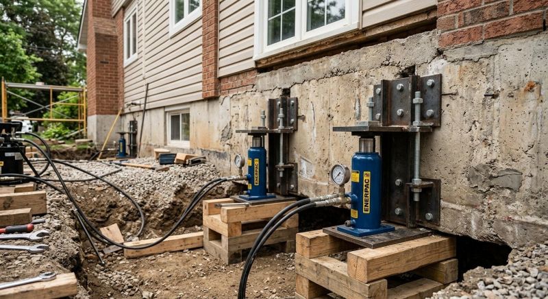 Foundation Jacking in Litchfield County, CT