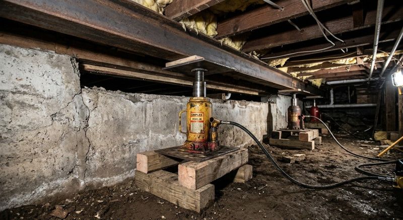 Foundation Jacking in New Britain, CT