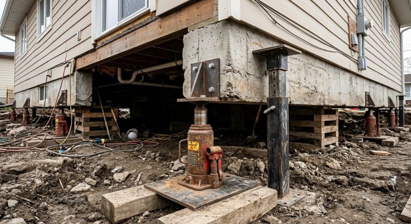 Foundation Jacking in North Haven, CT