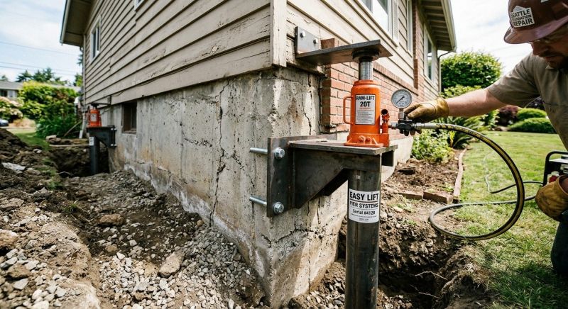 Foundation Lifting in Danbury, CT