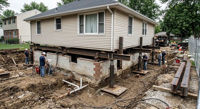 Foundation Lifting in Naugatuck, CT