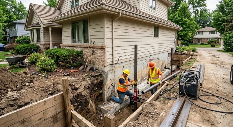 Foundation Repair in Bethel, CT