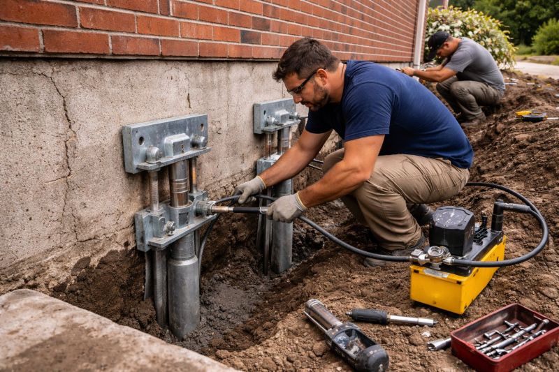 Foundation Repair in Bethlehem, CT
