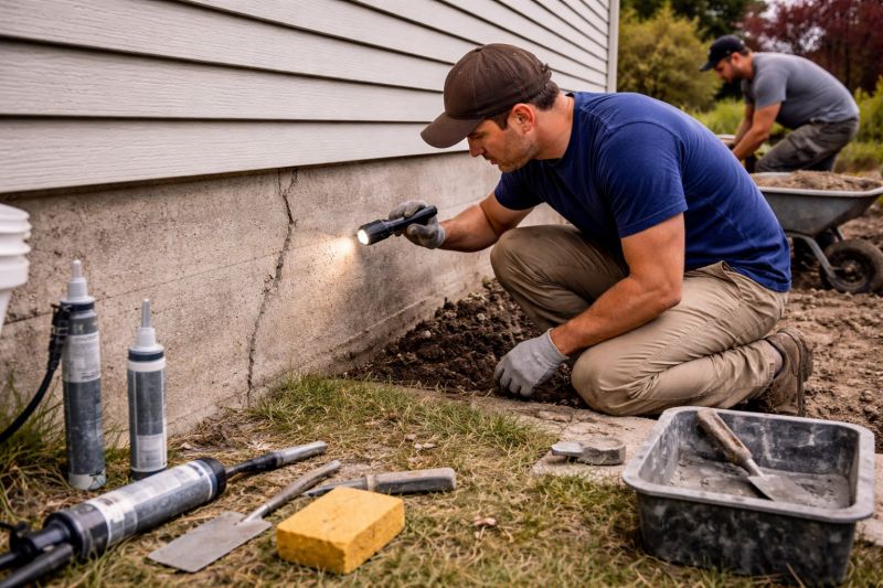 Foundation Repair in Derby, CT