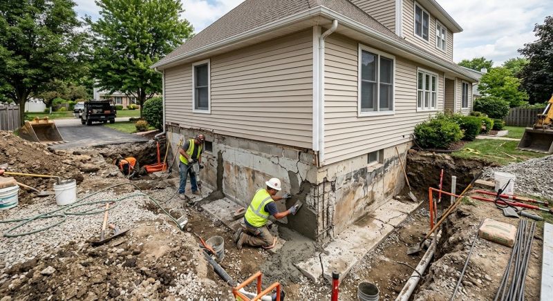 Foundation Restoration in Waterbury, CT