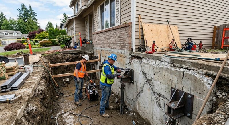 Foundation Restoration in Waterbury, CT
