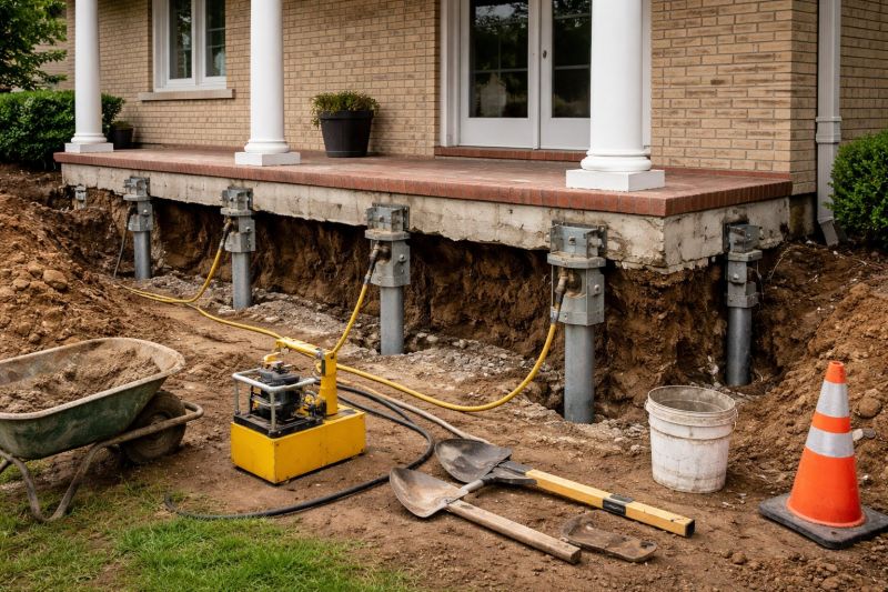 Foundation Stabilizing in Bridgewater, CT