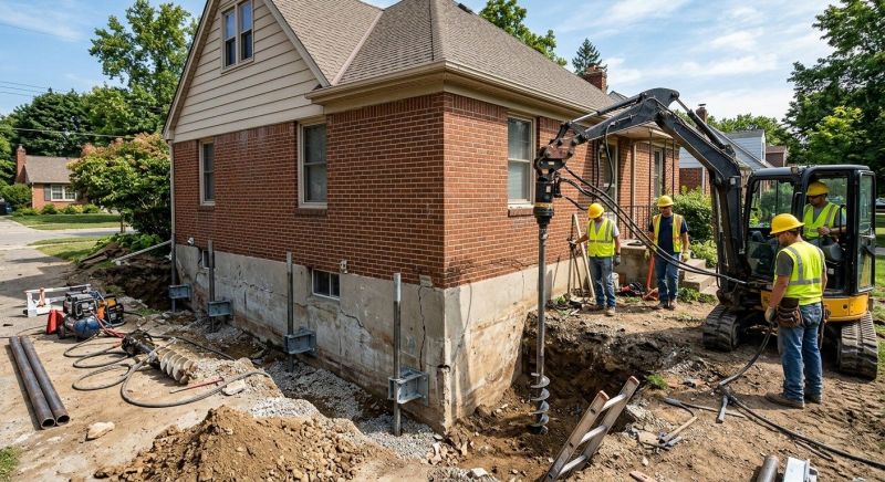 Foundation Stabilizing in New Britain, CT