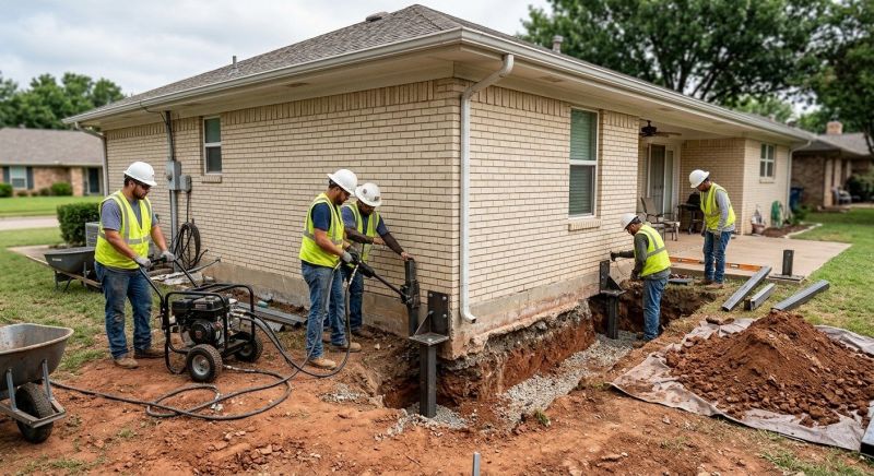 Foundation Stabilizing in New Fairfield, CT