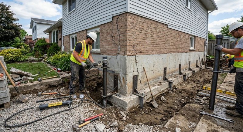 Foundation Stabilizing in West Hartford, CT