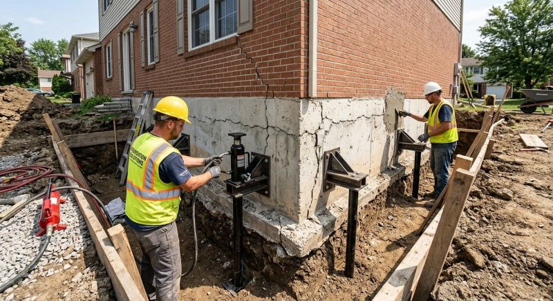 Foundation Structural Repair in Bridgewater, CT
