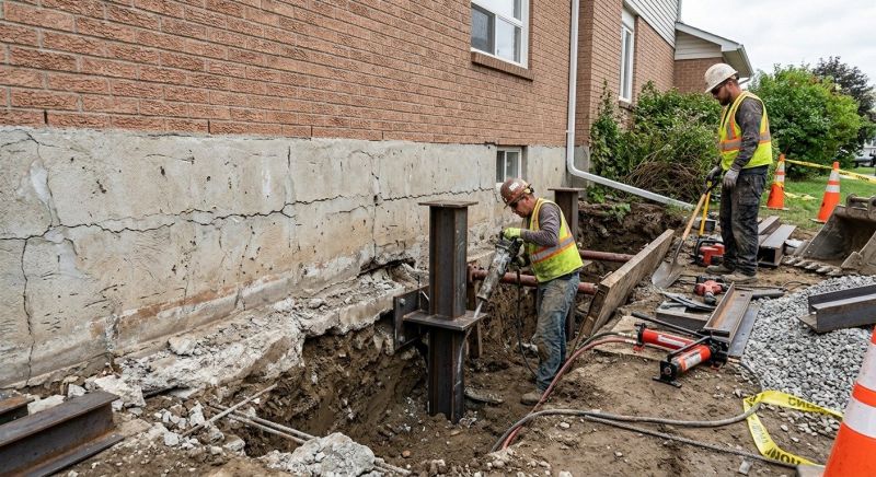 Foundation Structural Repair in Cheshire, CT