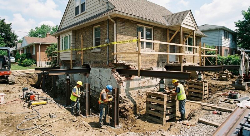 Foundation Structural Repair in Milford, CT