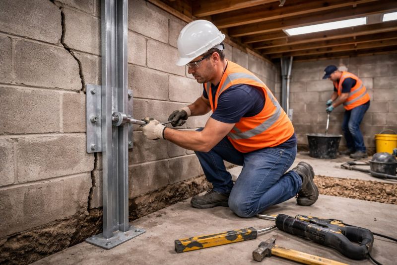 Foundation Structural Repair in Redding, CT
