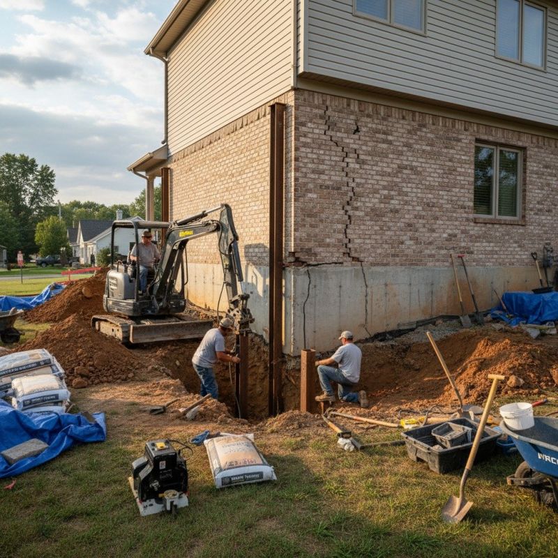 Foundation Structural Repair in Sherman, CT