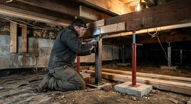 Foundation Structural Repair in Woodbury, CT