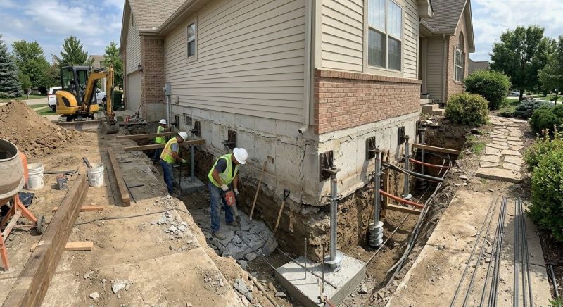 Foundation Underpinning in Waterbury, CT