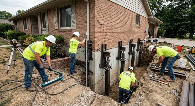 Home Foundation Leveling in Middlebury, CT