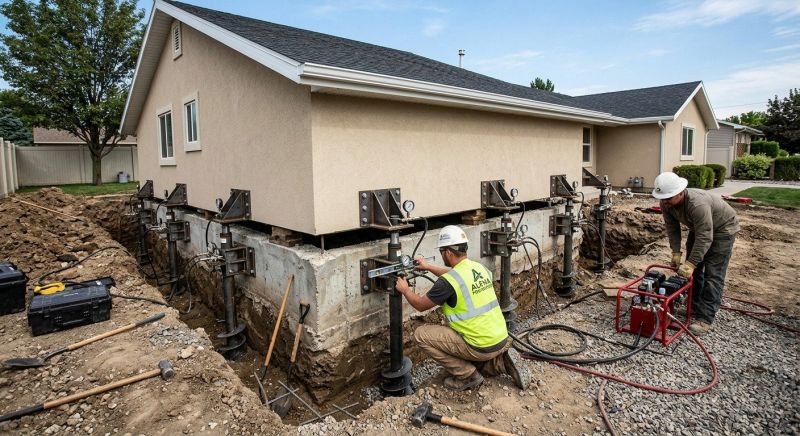 Home Foundation Leveling in Plainville, CT
