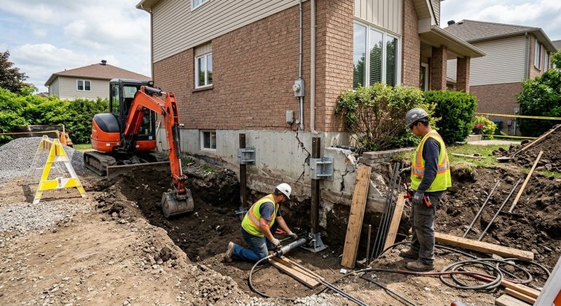 Home Foundation Repair in Hamden, CT