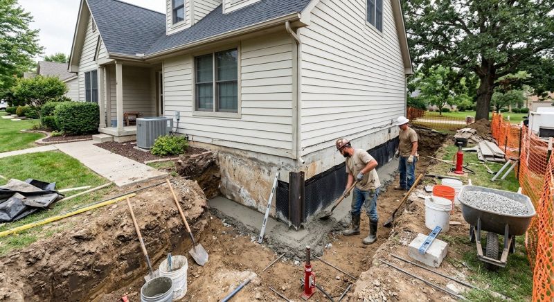 House Foundation Repair in Terryville, CT