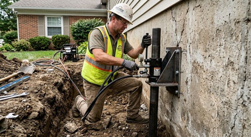Settling Foundation Service in Bristol, CT