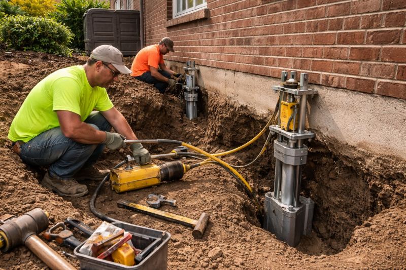 Settling Foundation Service in Hamden, CT
