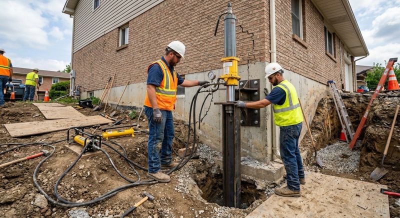 Settling Foundation Service in Plainville, CT