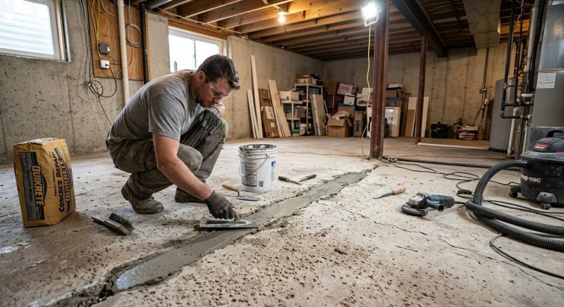Slab Foundation Repair in Waterbury, CT