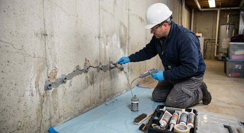 Structural Crack Repair in Waterbury, CT