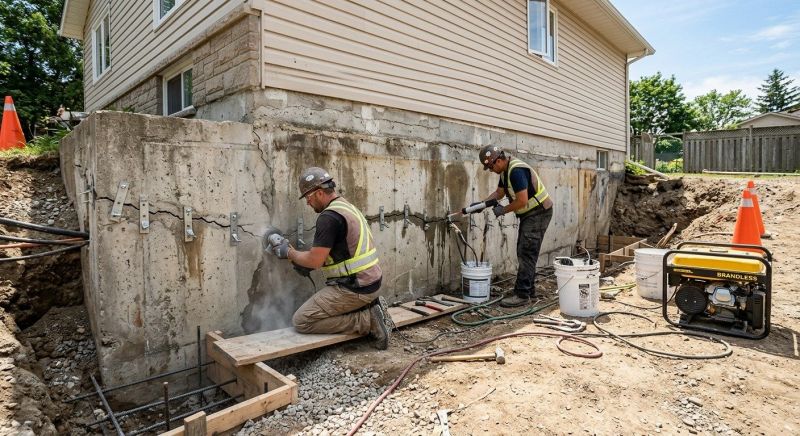 Structural Foundation Repair in Branford, CT