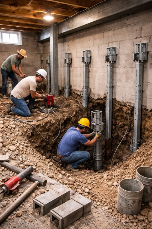 Structural Underpinning in Waterbury, CT